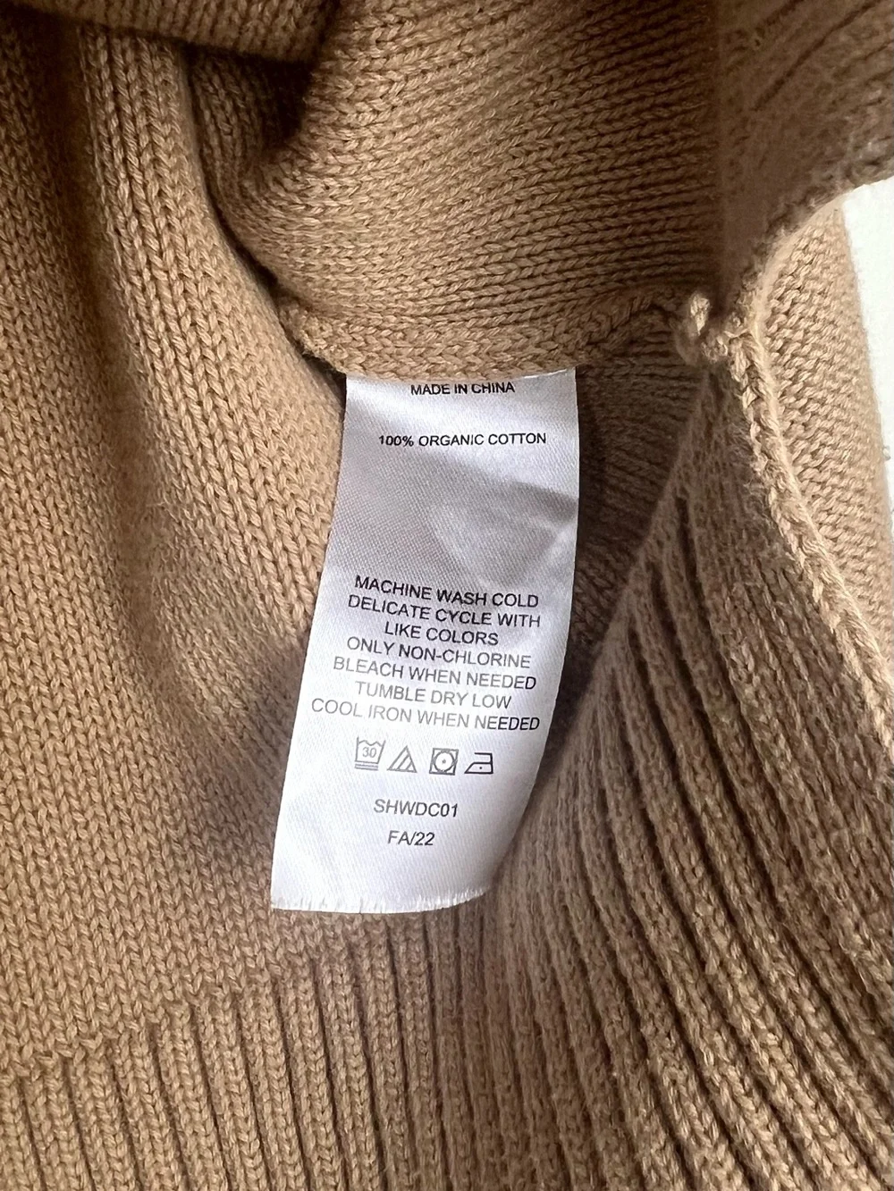 Quince 100% Organic Cotton Cropped Cardigan